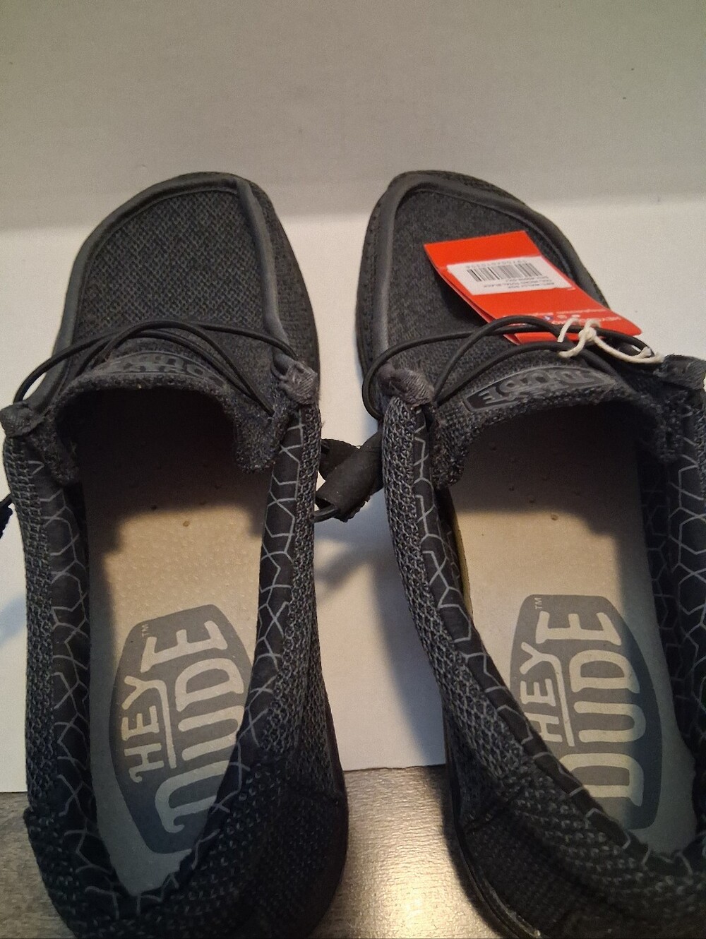 Hey Dude Sox Collection Black Sz 11 - Picture 5 of 6